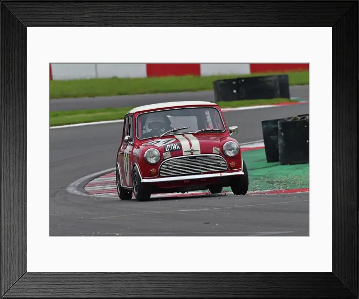Framed Print : CJ14_4647 Richard Colburn, Morris Mini Cooper S.jpg Framed Print : CJ14_4647 Richard Colburn, Morris Mini Cooper S.jpg