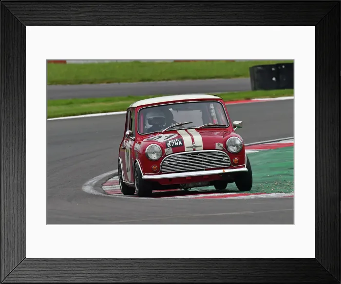 Framed Print : CJ14_4660 Richard Colburn, Morris Mini Cooper S.jpg Framed Print : CJ14_4660 Richard Colburn, Morris Mini Cooper S.jpg