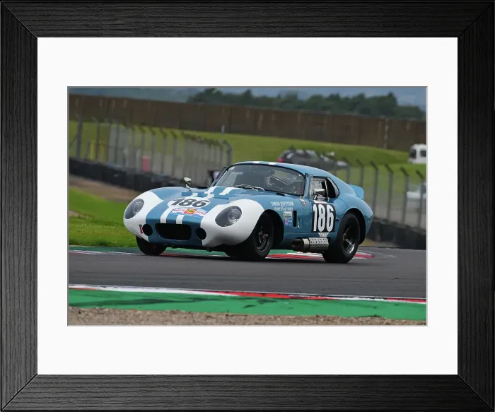 Framed Print : CJ14_3802 David Smithies, Chris Clarkson, Shelby Daytona Cobra.jpg
