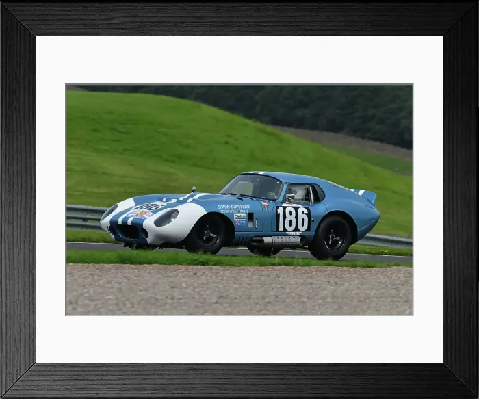 Framed Print : CJ14_3824 David Smithies, Chris Clarkson, Shelby Daytona Cobra.jpg