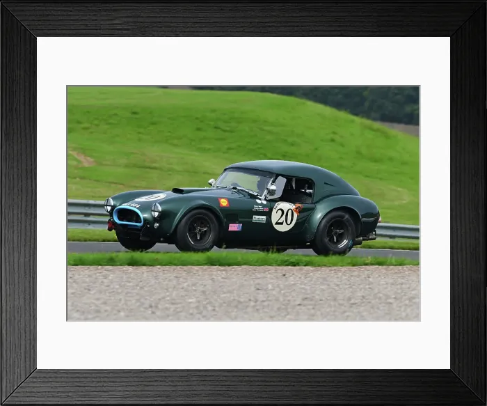 Framed Print : CJ14_3829 Charles Allison, Peter Thompson, Shelby American Cobra.jpg Framed Print : CJ14_3829 Charles Allison, Peter Thompson, Shelby American Cobra.jpg