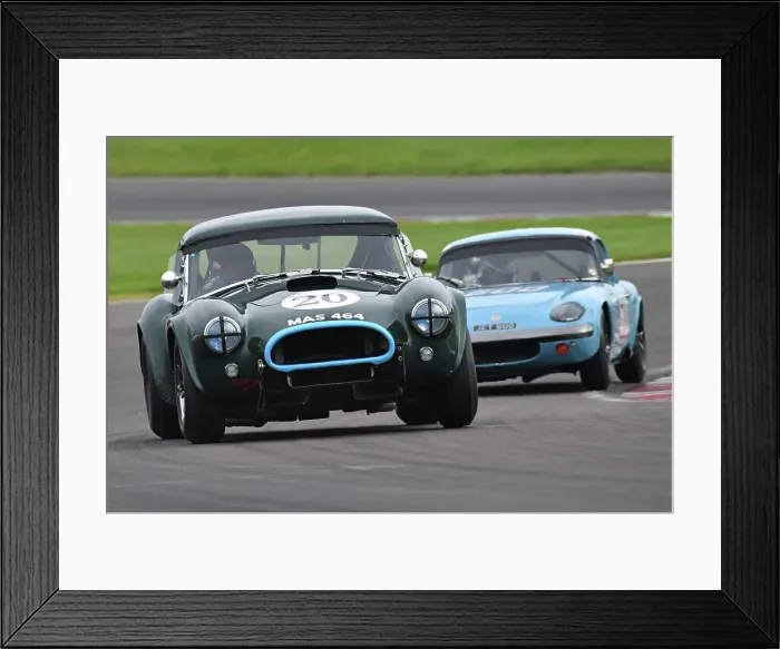 Framed Print : CJ14_4895 Charles Allison, Peter Thompson, Shelby American Cobra.jpg Framed Print : CJ14_4895 Charles Allison, Peter Thompson, Shelby American Cobra.jpg
