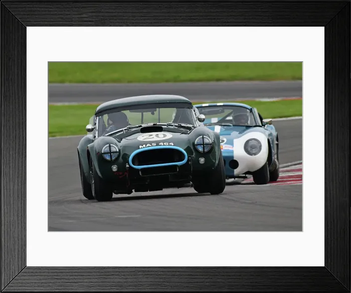 Framed Print : CJ14_4904 Charles Allison, Peter Thompson, Shelby American Cobra.jpg Framed Print : CJ14_4904 Charles Allison, Peter Thompson, Shelby American Cobra.jpg