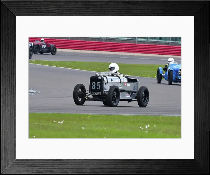 Framed Print : CJ13_6847 John Moss, Austin Seven Sports.jpg