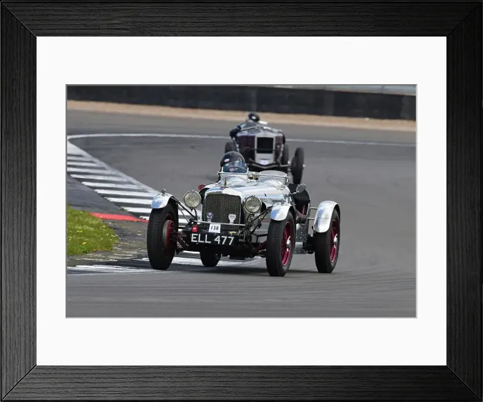 Framed Print : CJ13_6906 Ian Fyfe, Alvis 12-70 Special.jpg