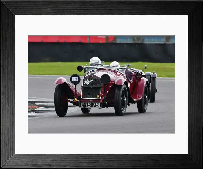 Framed Print : CJ13_6935 Alex Pilkington, Alfa Romeo 6C 1750.jpg Framed Print : CJ13_6935 Alex Pilkington, Alfa Romeo 6C 1750.jpg