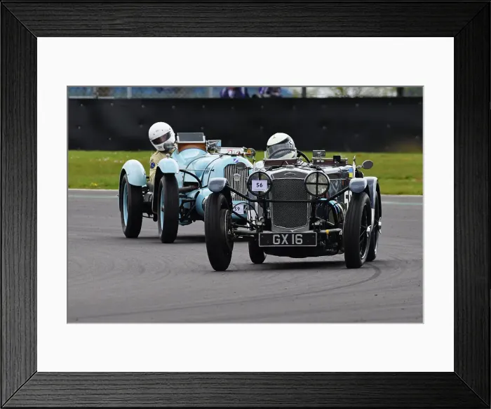 Framed Print : CJ13_6950 Clive Fidgeon, Frazer Nash TT replica.jpg Framed Print : CJ13_6950 Clive Fidgeon, Frazer Nash TT replica.jpg