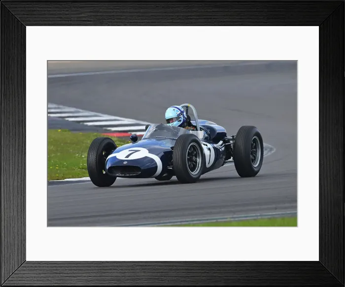 Framed Print : CJ13_7226 Nick Topliss, Cooper T53 Low Line.jpg Framed Print : CJ13_7226 Nick Topliss, Cooper T53 Low Line.jpg