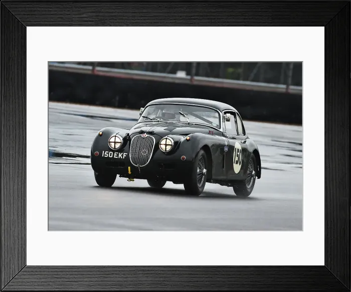 Framed Print : CM36_1436 Claire Keith-Lucas, Andrew Keith Lucas, Jaguar XK150S FHC.jpg