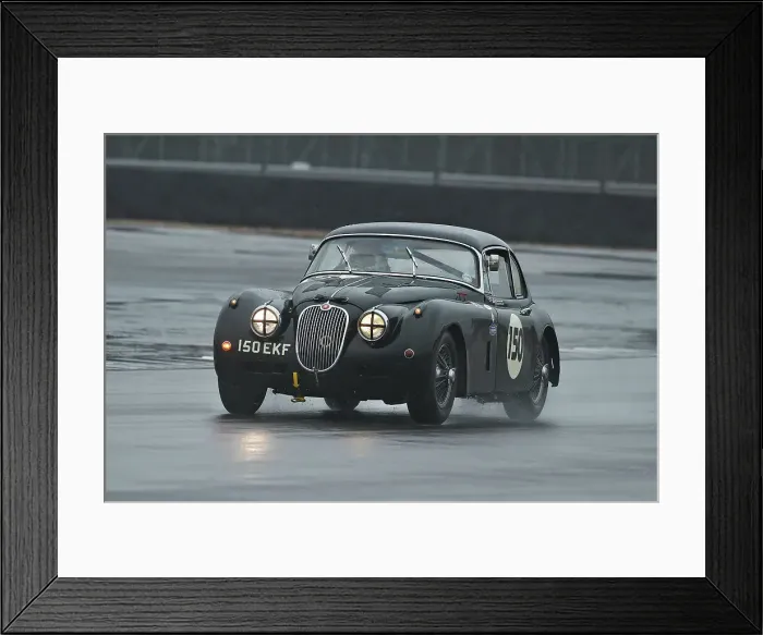 Framed Print : CM36_1487 Claire Keith-Lucas, Andrew Keith Lucas, Jaguar XK150S FHC.jpg