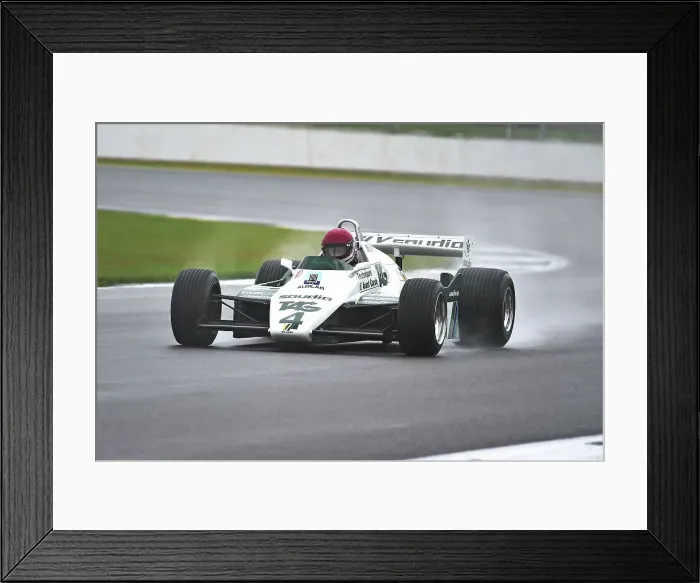 Framed Print : CM36_1656 Lukas Halusa, Williams FW08.jpg