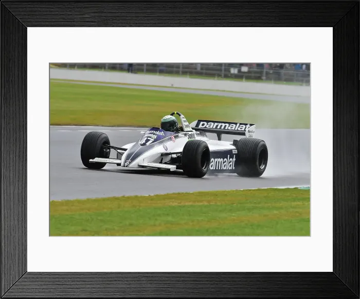 Framed Print : CM36_1706 Werner D'Ansembourg, Brabham BT49.jpg
