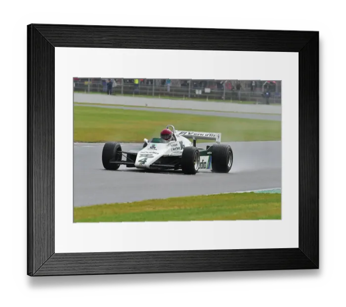 Framed Print : CM36_1712 Lukas Halusa, Williams FW08.jpg
