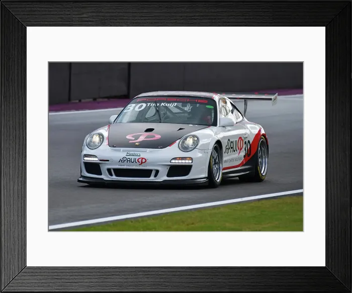 Framed Print : CJ14_5377 Tim Kuijl, Porsche 997 Cup.jpg
