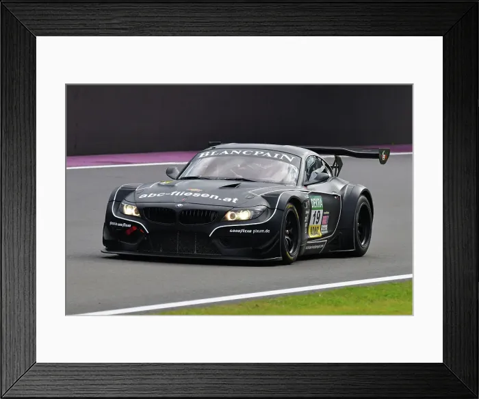 Framed Print : CJ14_5391 Richard Cook, BMW Z4 GT3.jpg