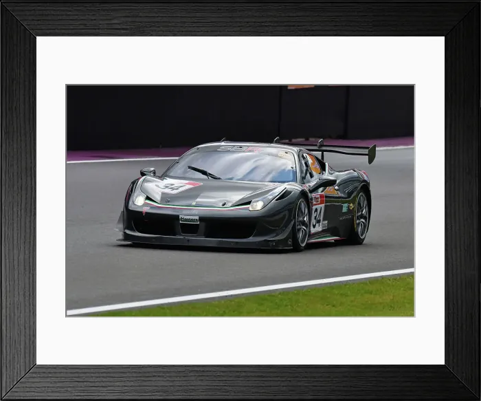Framed Print : CJ14_5413 Gary Culver, Ferrari 458 Challenge.jpg Framed Print : CJ14_5413 Gary Culver, Ferrari 458 Challenge.jpg