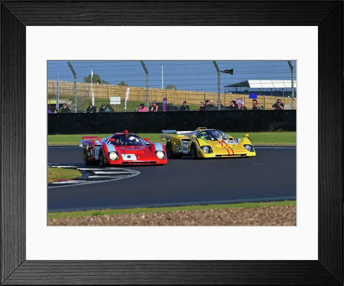 Framed Print : CJ14_5721 Alexander Ames, Lukas Halusa, Ferrari 512M.jpg