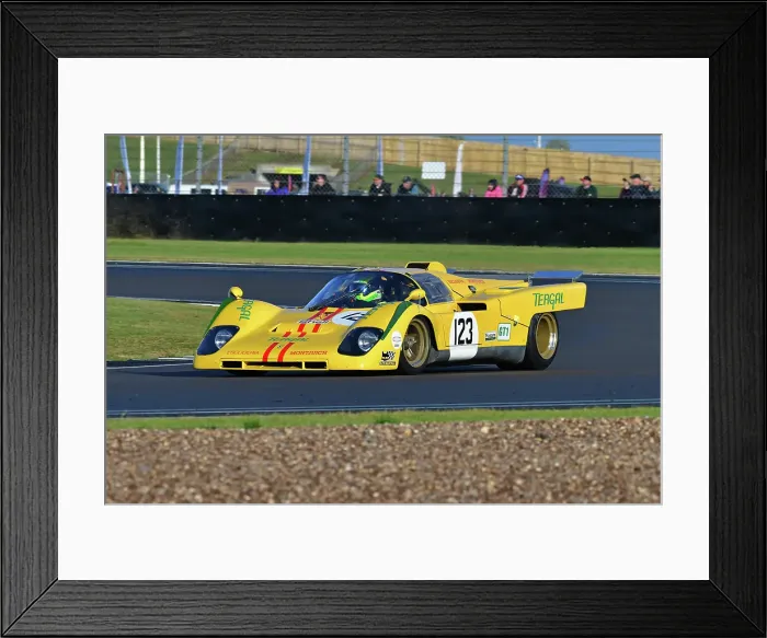 Framed Print : CJ14_5724 Alexander Ames, Lukas Halusa, Ferrari 512M.jpg