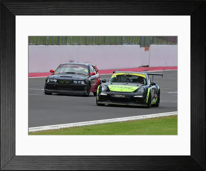 Framed Print : CJ14_1095 Billy Nairn, Carl Nairn, Porsche 911 GT3 Carrera Cup, Ashley Muldoon, BMW M3 E36.jpg