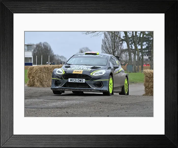 Framed Print : CZ1_2083 Will Nicholls, Ford Fiesta.jpg