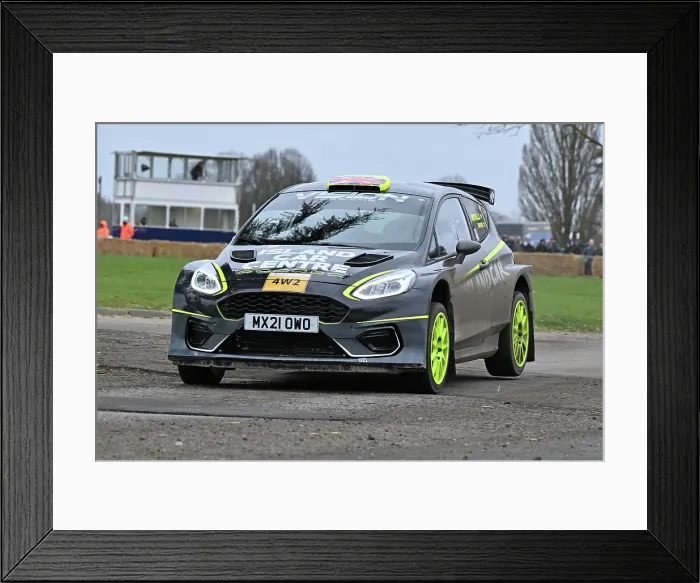 Framed Print : CZ1_2086 Will Nicholls, Ford Fiesta.jpg