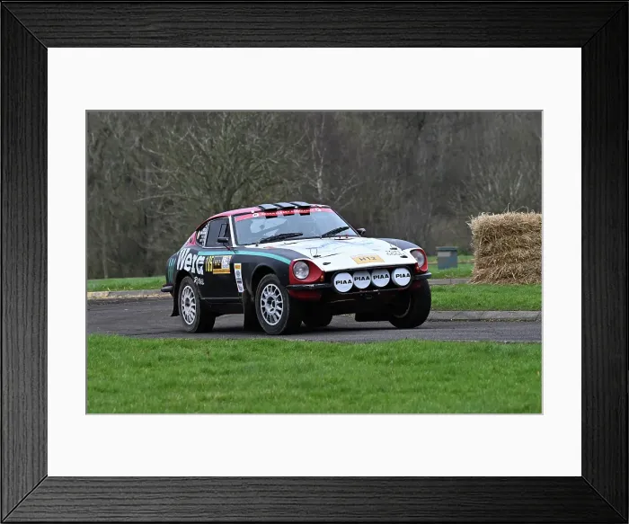 Framed Print : CZ1_1426 Nick Mason, Datsun 240Z Safari Car.jpg Framed Print : CZ1_1426 Nick Mason, Datsun 240Z Safari Car.jpg