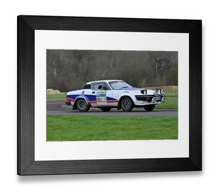 Framed Print : CZ1_1501 Edward James, Triumph TR8, Group B.jpg Framed Print : CZ1_1501 Edward James, Triumph TR8, Group B.jpg