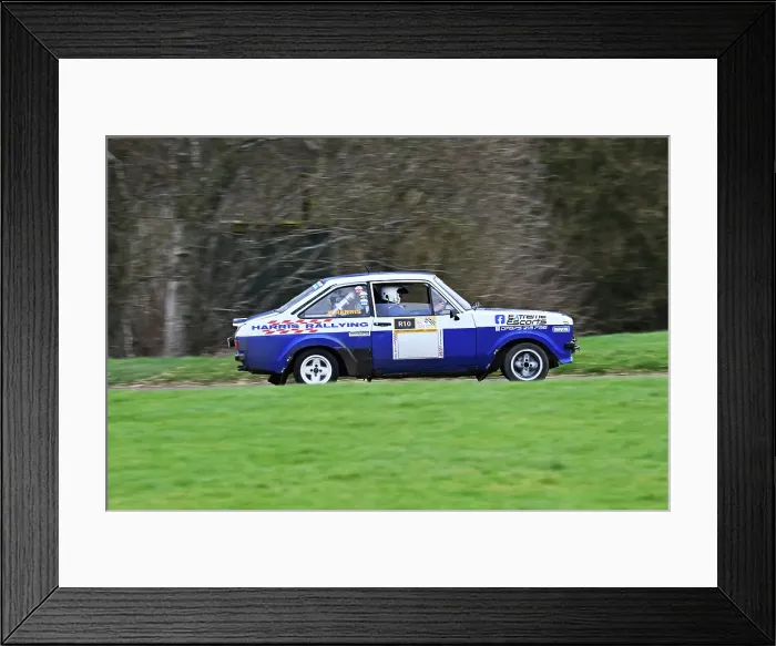 Framed Print : CZ1_1593 Dave Harris, Ford Escort Mk2, Group 4.jpg