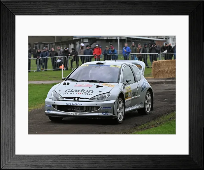 Framed Print : CZ1_1838 Neil Brighton, Peugeot 206 WRC.jpg Framed Print : CZ1_1838 Neil Brighton, Peugeot 206 WRC.jpg