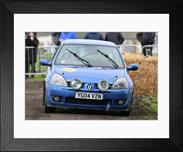 Framed Print : CZ1_1942 Hazel Johnson, Steve Johnson, Renault Clio, Group N.jpg Framed Print : CZ1_1942 Hazel Johnson, Steve Johnson, Renault Clio, Group N.jpg