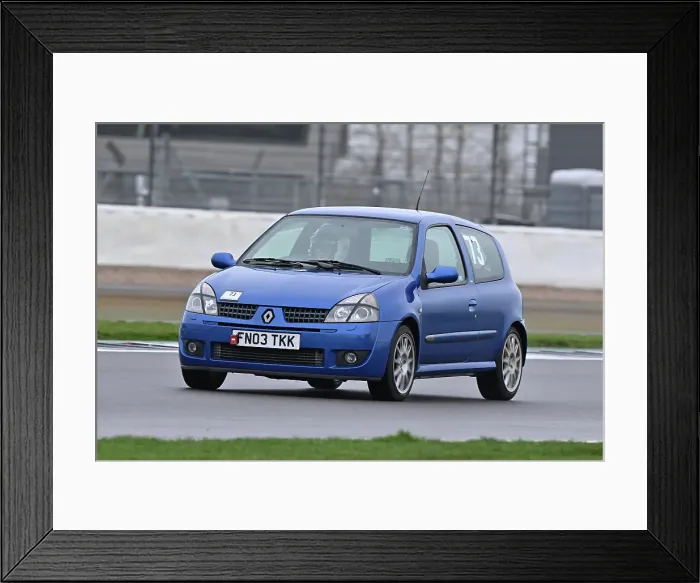 Framed Print : CZ1_0316 Richard Ames, Renault Clio 172 Cup.jpg Framed Print : CZ1_0316 Richard Ames, Renault Clio 172 Cup.jpg