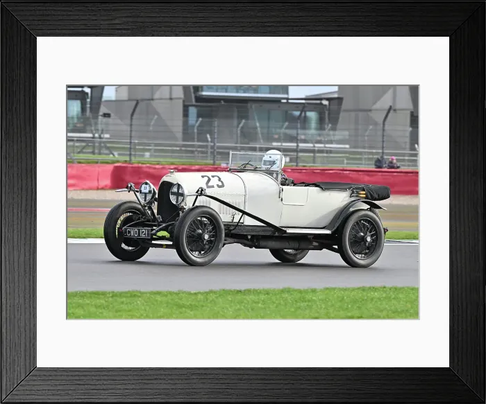 Framed Print : CZ1_0441 Vivian Bush, Bentley 3 litre.jpg Framed Print : CZ1_0441 Vivian Bush, Bentley 3 litre.jpg