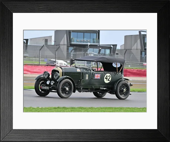 Framed Print : CZ1_0450 Micah Lazarus, Bentley 4½ Litre.jpg