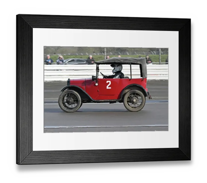 Framed Print : CZ1_0471 Mark Gold, Austin 7 Chummy.jpg