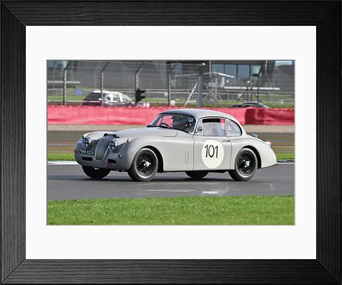 Framed Print : CZ1_0558 Stuart Sargeant, Jaguar XK 150.jpg