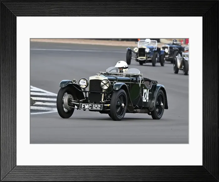 Framed Print : CZ1_0604 Ben Cussons, Frazer Nash TT replica.jpg