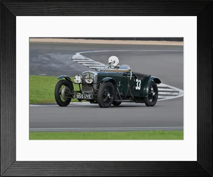 Framed Print : CZ1_0628 Jim Bayliss, Frazer Nash TT replica.jpg