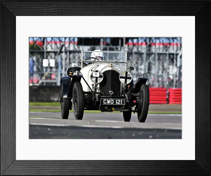 Framed Print : CZ1_0716 Vivian Bush, Bentley 3 litre.jpg Framed Print : CZ1_0716 Vivian Bush, Bentley 3 litre.jpg