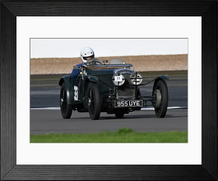 Framed Print : CZ1_0741 Jim Bayliss, Frazer Nash TT replica.jpg