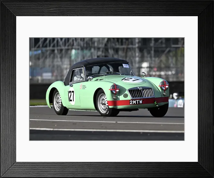 Framed Print : CZ1_0810 Mark Daniell, MG A Twin Cam.jpg