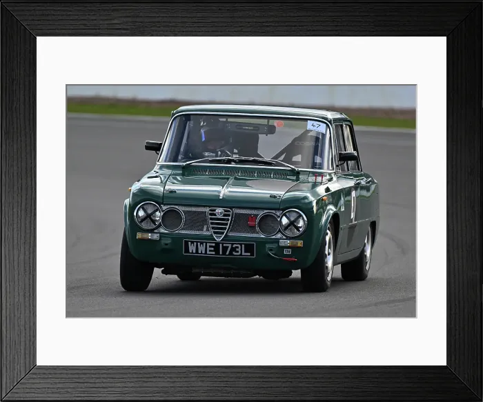 Framed Print : CZ1_0900 Thomas Pringle, Alfa Romeo Giulia Super.jpg