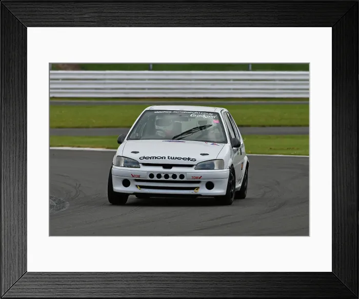 Framed Print : CJ14_0725 Jonathan Wiese, Peugeot 106.jpg