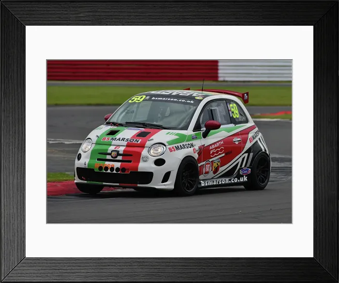 Framed Print : CJ14_0728 Andrew Marson, Abarth Assetto Corse.jpg Framed Print : CJ14_0728 Andrew Marson, Abarth Assetto Corse.jpg