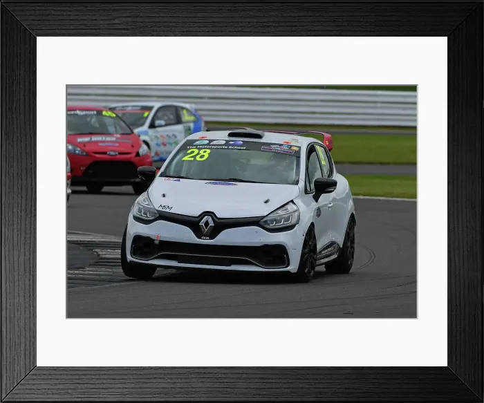 Framed Print : CJ14_0734 Tom Oatley, Renault Clio.jpg Framed Print : CJ14_0734 Tom Oatley, Renault Clio.jpg