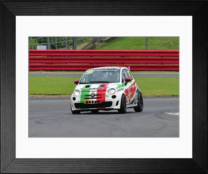 Framed Print : CJ14_0815 Andrew Marson, Abarth Assetto Corse.jpg