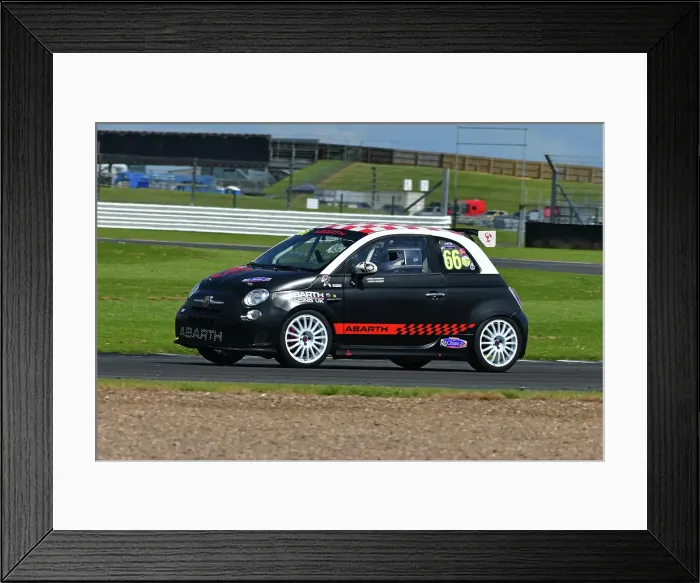 Framed Print : CJ14_1578 Louise Kennedy, Jason Kennedy, Abarth Assetto Corse.jpg