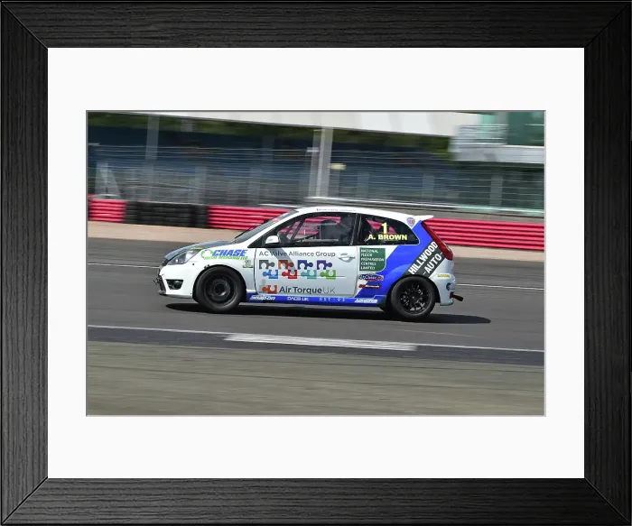 Framed Print : CM35_8943 Adam Brown, Ford Fiesta ST150.jpg