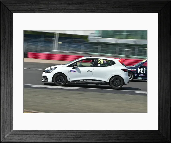 Framed Print : CM35_8976 Tom Oatley, Renault Clio.jpg Framed Print : CM35_8976 Tom Oatley, Renault Clio.jpg