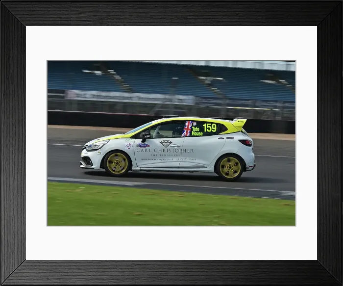 Framed Print : CM35_9110 Andy Tate, Renault Clio Cup 4 UK.jpg