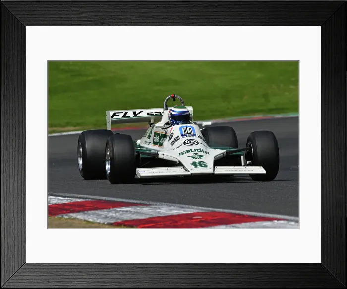 Framed Print : CJ13_9317 Mark Hazell, Williams FW08C.jpg Framed Print : CJ13_9317 Mark Hazell, Williams FW08C.jpg